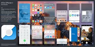 Ios 10 Gui Iphone 7 Psd Sketch Mobile App Icon App Mockup Free Iphone Mockup