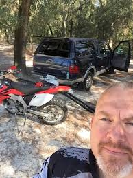 MIKE with Natural Trailbuilding visited Tillie this morning for a trail  assessment. Mike is the guy who built and maintains the Drunken Monkey  trail at Croom