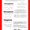 In music, homophony is a texture in which two or more parts move together in harmony, the relationship between them creating chords. 1