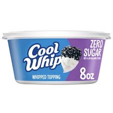 Cool Whip Zero Sugar Whipped Topping, 8 oz Tub, Nonfat, Fridge Fresh -  Walmart.com