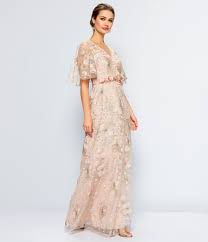 David Meister Soft Embroidered Beaded Gown Dillards Bridesmaid Dresses Long Lace Mother Of The Bride Dresses Long Mother Of Groom Dresses