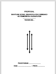 Pada tepi atas 4 cm, kiri 3,5 cm, kanan 2,5 cm, bawah 2,5 cm. Contoh Proposal Pengajuan Bantuan Sosial Bansos Atau Sembako Ke Bupati Disertai File Doc