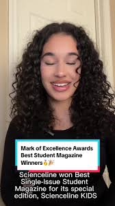 Congratulations to the staff of Scienceline and El Espejo Magazine for  winning Best Single-Issue Student Magazine and Best Ongoing Student  Magazine in the 2023 national Mark of Excellence Awards. See ...