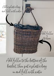 Many flowers actually grow better in hanging baskets. Simple Front Door Decorating Ideas Sanctuary Home Decor