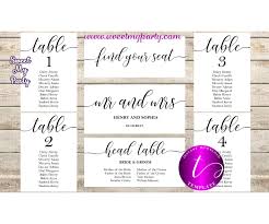 rustic wedding seating chart template wedding find your seat template 051w