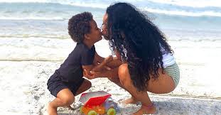 Angela simmons and her boxer boyfriend daniel jacobs took their relationship to new heights when they decided to jet set to the beautiful island of st. Angela Simmons And Her Boyfriend Daniel Jacobs Pose Together In A Romantic Photo