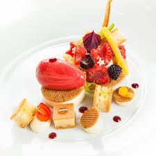 Francois Daubinet On Instagram Framboises Noires Blanches Et Rouges Poivrons Pignons De Pin Et Huile D Olive Entr Food Food Plating Cooking And Baking