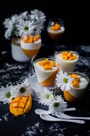 Mango Panna Cotta Recipe In 2020 Mango Panna Cotta Food Panna Cotta
