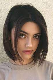 Straight wispy chocolate brown bob if you have fine straight hair, add some excitement and bounce. Fantastic Medium Brown Bob Hairstyles Stylish F9