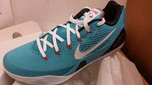 The nike kobe 9 em appears with a dusty cactus hue on the engineered mesh upper, which creates a blend of forefoot support and breathability. Nike Kobe 9 Em Dusty Cactus Weartesters