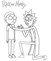 Rick and morty coloring pages; Trippy Rick Morty Coloring Pages Coloring Pages Ideas