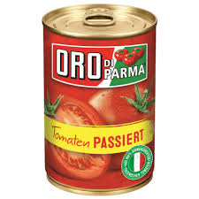 Passierte tomaten können sie in der dose, im glas oder im tetra pak kaufen. Oro Di Parma Tomaten Passiert 400g