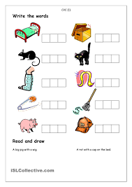 Phonics Spelling Cvc 1 Kindergarten Phonics Worksheets Spelling Worksheets Kindergarten Phonics Kindergarten