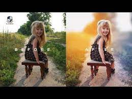 Photoshop Tutorial How To Edit Outdoor Portrait Blur Color Background Youtube Photoshop Photography Photography Editing Portrait Photography