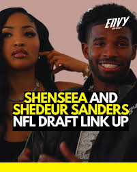 👀😩 Shenseea & Shedeur Sanders NFL Draft moment got social media in a  chokehold!