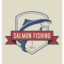 Salmon Fishing Badge Fishing Salmon Fish Png And Vector With Transparent Background For Free Download In 2020 Fish Vector Fish Background Fish Logo Salmon fish bend silhouette in engrving style. pinterest