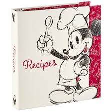 Mickey Mouse Recipe Organizer Book Recipe Book Organization Book Organization Mickey Mouse Kitchen