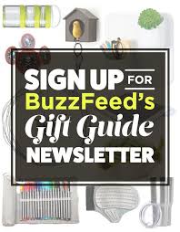 Find Awesome Gifts For Friends And Family With Our Gift Guide Newsletter Gift Guide Buzzfeed Gifts Wedding Gift Guide