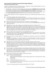 Bank negara malaysia is also widely known as the central bank of malaysia. Https Www Aeoncredit Com My Ul 1466674740986 New Credit Card Guidelines Bnm Faq Pdf
