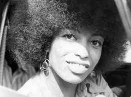 Angela Davis Le Look Cheveux Crepus Long Look Boheme Chic