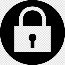 padlock lock and key combination lock smart lock circle security symbol logo transparent background png clipart hiclipart padlock lock and key combination lock