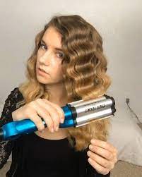 Mermaid Waves Love These Waves On My Short Hair With The Tigi Wave Artist Iron I Left The Iron On Eac Mermaid Hair Waves Hair Waves Hair Waver Iron