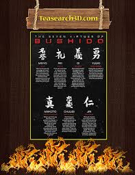 It was released in europe on february 14, 2003 under the title sword of the samurai. Hot Hot The Seven Virtues Of Bushido Samurai Poster