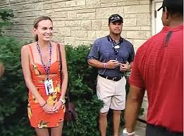 One of the secrets to success in our relationship is time apart, jena sims said of boyfriend brooks koepka. Brooks Koepka S Girlfriend Jena Sims Addresses Her Tiger Woods Moment Outkick