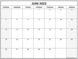 Maybe you would like to learn more about one of these? Juni 2022 Kalender Svenska Kalender Juni