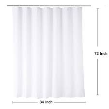 Wellcolor Extra Wide Shower Curtain Liner 84 X 72 Inchfabric Shower Curtain Liner With Hooks For Bathro In 2020 Romantic Home Decor Cheap Home Decor Cheap Rustic Decor