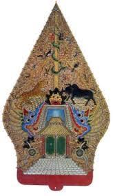 Gunungan yang satu ini tidak diperebutkan oleh masyarakat melainkan dibawa kembali ke dalam keraton untuk di bagikan kepada kerabat kerajaan. Pesan Rahasia Di Balik Gunungan Wayang