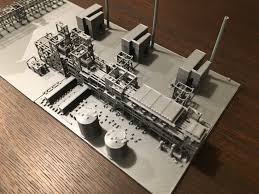 3dprinted 3dprinting 3dprinting Egypt Amtech3d 3dprintingegypt 3dprintinginegypt Petrochemical Lngplant Engin 3d Architecture Model Maker 3d Printing