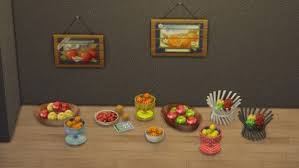 Leo 4 Sims Fruit Bowls Sims 4 Downloads Check More At Http Sims4downloads Net Leo 4 Sims Fruit Bowls