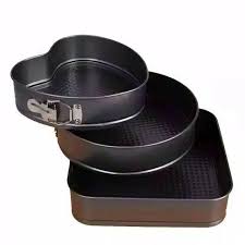 Loyang jepang 2 in 1 bisa chiffon / sponge cake import bahan tebal: Cetakan Kue Loyang Teflon Bongkar Pasang Loyang Kotak Loyang Bulat Loyang Springform Kue Bolu Shopee Indonesia