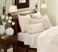 These items are breathable and do not cause any irritations or disturbances while resting. Valencia Sleigh Bed Pottery Barn