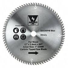 Neiko 10768a 12 Inch Carbide Tipped Miter Saw Blade 80 Tooth Woodsaw Saw Blade Miter Saw Table Saw Blades