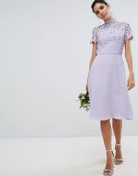 Discover a great range of chi chi london dresses at next. Chi Chi London 2 In 1 High Neck Midi Dress With Crochet Lace Asos