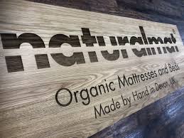 Create an iron branded sign with the letters or artwork of your choice. Bespoke Signs Inspirwood Custom Made To Order Oak Signs