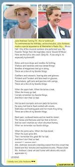 That S Why Julie Andrews Is So Great Funny Facebook Status Julie Andrews Funny Pictures