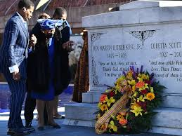 6vvb 1mk6bm7m Monday, january 18, 2021, is martin luther king jr. https www tmz com 2021 01 18 martin luther king jr family sister daughter wreath tombstone mlk day