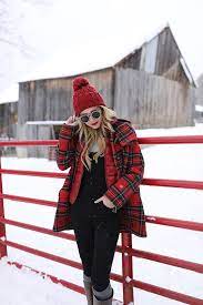 Hello Horses Plaid Toggle Coat Sorel Boots Atlantic Pacific Plaid Outfits Plaid Toggle Coat Toggle Coat