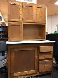 Get the best deal for antique hoosier cabinet from the largest online selection at ebay.com. Gleaton S Metro Atlanta Auction Company Estate Sale Business Marketplace Auction Antique Furniture And Estate Finds Item Hoosier Cabinet Ariel Handy Helper Cabinet With Flour Bin Enamel Top For Rolling