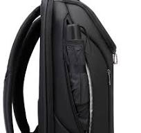 ACROPAQ Rugzak CASUAL SMART - Business tas voor werk reizen - Laptopvak Tot  15.6 inch - Waterdicht - USB aansluiting - Comfort - Zwart