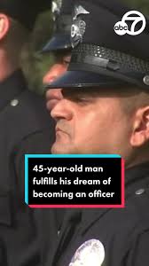 45-Year-Old Man Achieves Dream of Joining LAPD