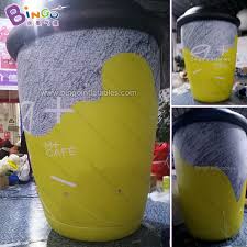 Black kankanedo sleeping bag top view. Customized 3 Meters High Inflatable Cup Holder Cup Holder Inflatable Inflatable Coffee Cup Toys Buy At The Price Of 960 00 In Aliexpress Com Imall Com