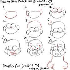 What happens at the end of art of gravity falls? How To Draw Mabel From Gravity Falls Tutorial By Shadowswirl Deviantart Com On Deviantart Gravity Falls Art Gravity Falls Art Style Gravity Falls Characters
