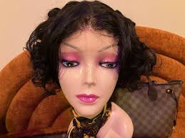 human hair lace front wish