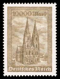 Briefmarke deutsche post 10 grün kölner dom / markenset zwei grautone briefmarke zu 1 10 10er set shop deutsche post : Bedeutende Deutsche Bauwerke Kolner Dom Briefmarke Deutsches Reich