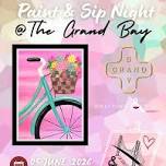 "Summe Bikeride" Paint and Sip at Grand Bay