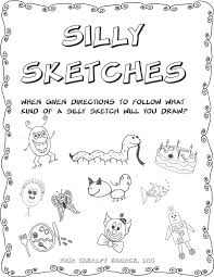 10 Simple Drawing And Handwriting Games Your Therapy Source Drawing Games For Kids Drawing Games Sketch Book